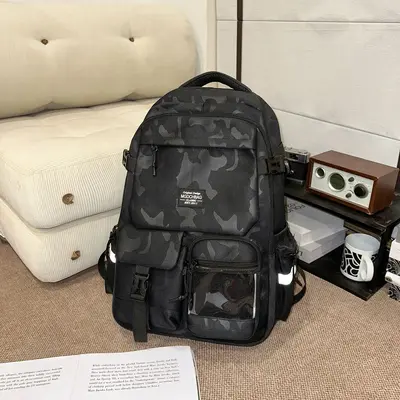 Couple Backpack 2026, School and Travel Use, Air Cushion Spine Protection - 6