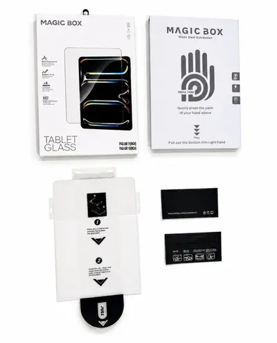 9H Tempered Glass Screen Protector for iPad Series, Full Screen, Anti-Fingerprint - 7