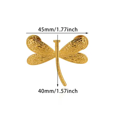 Dragonfly Pendant Necklace, Trendy Insect Collection Collarbone Chain - 9