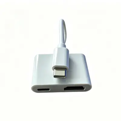 Адаптер Lightning на HDMI для зеркалирования экрана, с разъемами Apple и Type-C для Android
