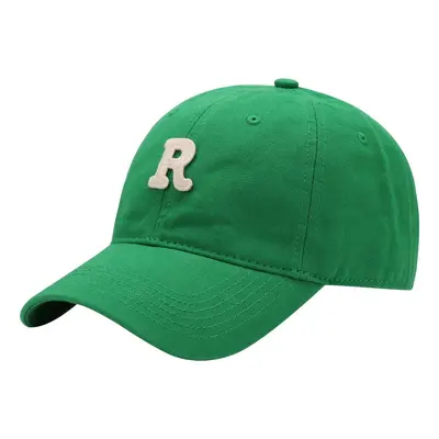 Koreanische vielseitige Gesichtsverjüngung kleine R-Buchstaben-Baseballkappe, gebogene Kante Sonnenschirm Herbst und Winter neue Mode erweiterte Sonnenschutz Enten-Schnabel-Kappe - 7