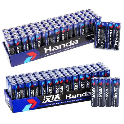 5 No. 7 AA Karbon Çinko Kuru Pil 1.5V