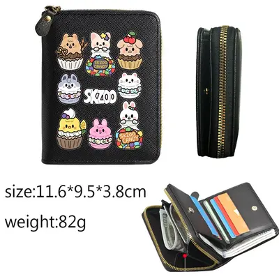 Stray Kids Men's Long Wallet, Large Capacity, Multi-Card Slots - 7