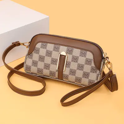 Women's Small Bag 2025 Bestselling Handbag New Fashion Coin Purse Phone Mom Stylish Single Shoulder Crossbody Bag Clutch