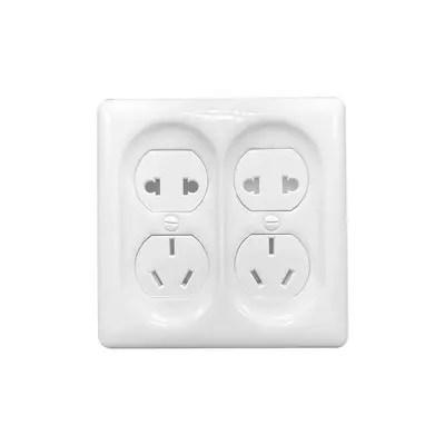 Ceramic Panel Wall Switch, Single and Double, Retro Style