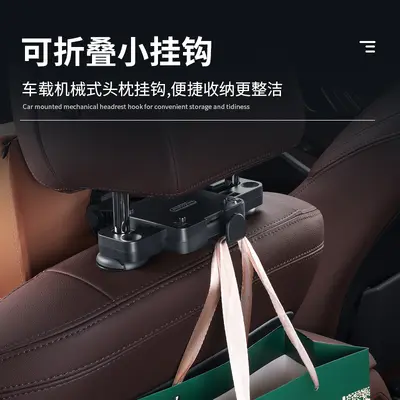 Mechanically Adjustable Car Seat Headrest Neck Support Cervical Pillow Car Interior Vehicle Memory Foam Headrest Pillow Seat Backrest