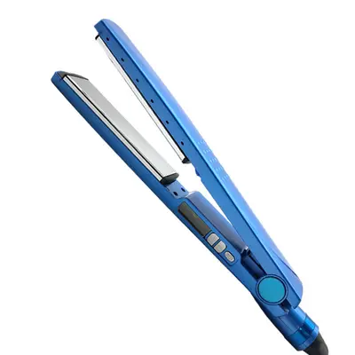 1/4 Ceramic Hair Curler and Straightener, Dual-Function, LED Display