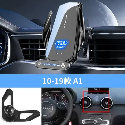 Audi A3 A4L A6L A8 Q3 Q5L Q7 Uyumlu Araç İçi Telefon Tutucu, Kablosuz Şarj - 13