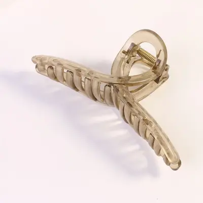 Black Grip Hair Clips Large Medium Small Handmade DIY Hair Barrettes Simple Versatile Back Head Bun Shark Clips Wholesale - 10