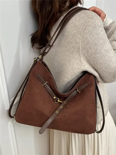 Women's Bag Korean Niche Versatile Large Capacity Tote Bag for Women Casual Commuter Single Shoulder Crossbody Bag Dropshipping Available