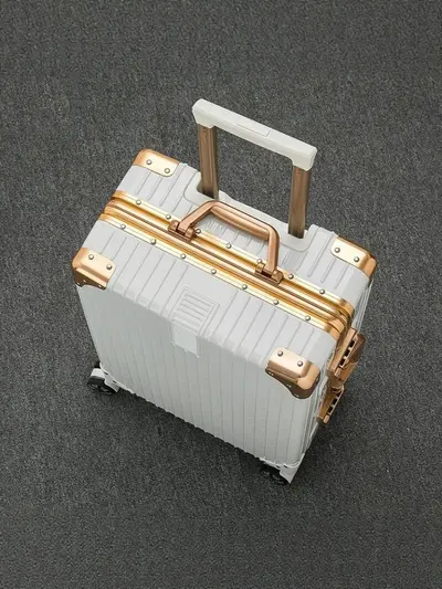 Aluminium Frame Universal Wheel Combination Lock Carry-On Case - 2