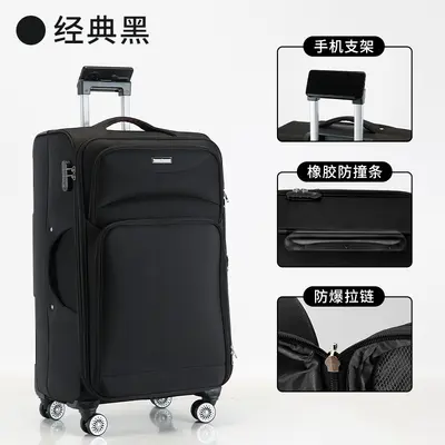 Extra Large Oxford Fabric Suitcase, 100 Inch, Combination Lock - 7