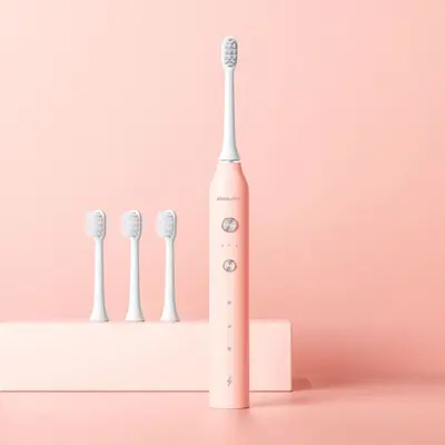 Elektrische Zahnbürste mit ultrasonischer Vibration, wasserdicht, aufladbar - 8