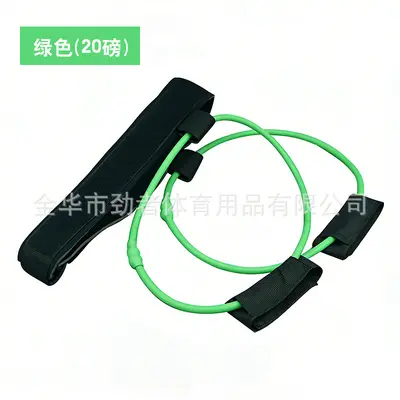 多功能腿部拉力绳健身塑形一体设计拉力器居家瑜伽健身弹力带批发 - 8