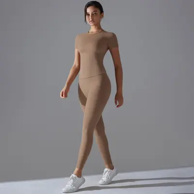 Kadın Yoga Taytı, Yüksek Elastik Nefes Alabilen Spor Kıyafeti