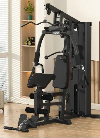 Multi-Function Home Gym Station for Chest and Back Training