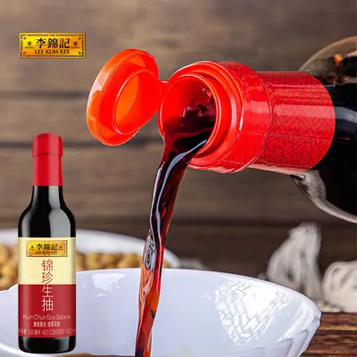 Lee Kum Kee Jin Zhen Açık ve Koyu Soya Sosu 500ml PET Şişe