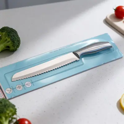 不锈钢刀具套装家用厨师女士专用刀具厨房刀切片切肉菜刀14件套 - 9
