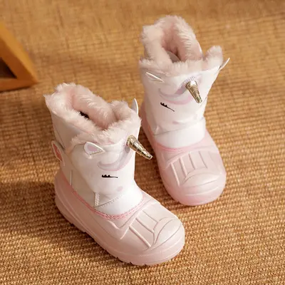Kids' Snow Boots, Velvet Lined, Waterproof, Non-Slip