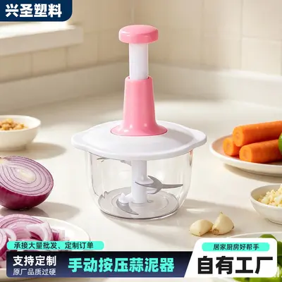 Manual food processor vegetable and meat grinder - 1