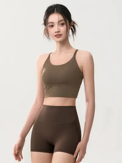 Women's Sports Bra with Open Back and Chest Pads for High-Intensity Training - 3