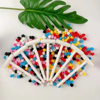 8 mm Stud Building Blocks Compatible with LEGO, Educational Assembly Toy - 4
