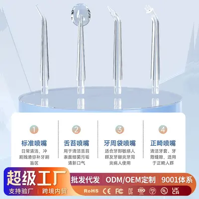 Portable Water Flosser Standard Replacement Tip Accessory - 3