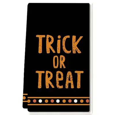 Halloween-Geschirrtuch, saugfähig, als Geschenktuch - 10