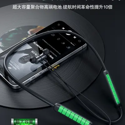 Bluetooth neckband kulaklık 100 saat pil, gürültü azaltma, spor