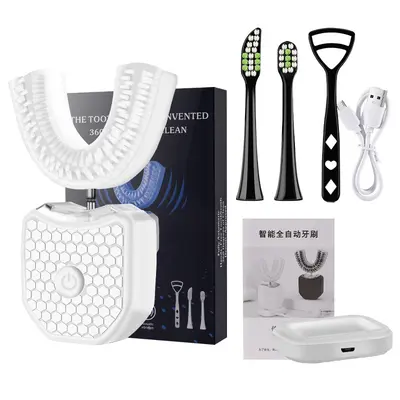 Adult U-Shaped Sonic Electric Toothbrush, Waterproof - 3