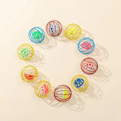 Katzenspielzeug hohles Glöckchen Ball Maus Simulation