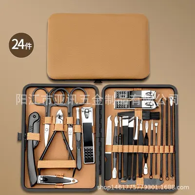 16-piece manicure set, stainless steel - 11