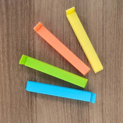 Gıda sızdırmazlık klipsi, neme dayanıklı ve taze tutma klipsi, çay süt tozu atıştırmalık yiyecek torbası sızdırmazlık klipsi, plastik LOGO ile özelleştirilebilir - 13