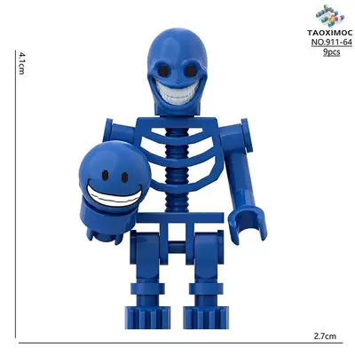 Pixel People World Verity Monster Building Block Figure - 10