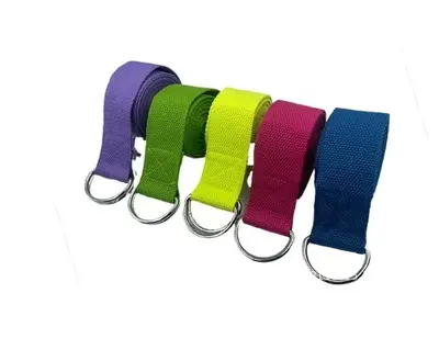 Yoga Resistance Band with Stretching Strap, Back Opener, for Beginners - 8
