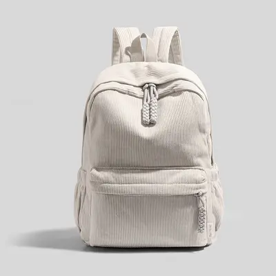 Corduroy Women's Backpack 2026, College Student, Large Capacity - 10