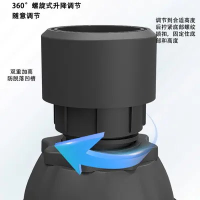 Çamaşır makinesi vibrasyon emici ayakları, kaymaz - 8
