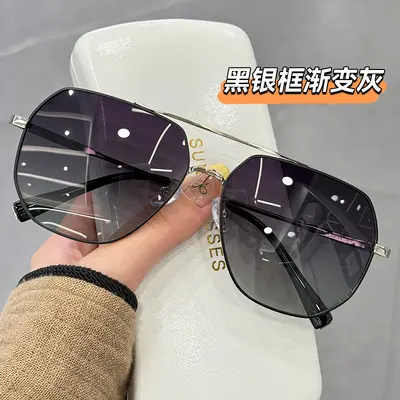 Men's Polarized Driving Sunglasses with UV Protection for Large Faces - 1
