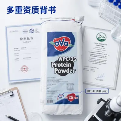 OVA peynir altı suyu protein tozu 35%, 1kg minimum