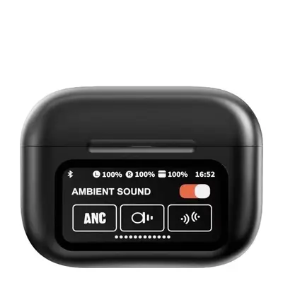 Huaqiangbei LED-Anzeige mit App, kompatibel mit Apple, intelligente Farbbildschirm, Lagereingangskopfhörer, aktive Geräuschunterdrückung, kabelloses Bluetooth-Headset