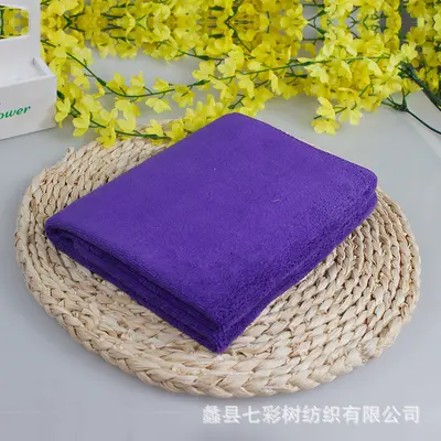 七彩树 420g Autowaschtuch verdickt Autotrocknungstuch Ultrafeinfaser saugfähig fusselfreie Reinigung Autopflege - 10