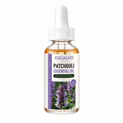 Patchouli Uçucu Yağı, Soğuk Sıkım, %100 Doğal, Aromaterapi ve Cilt Bakımı İçin
