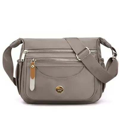Waterproof Oxford Fabric Crossbody Bag, Large Capacity for Daily Use - 4