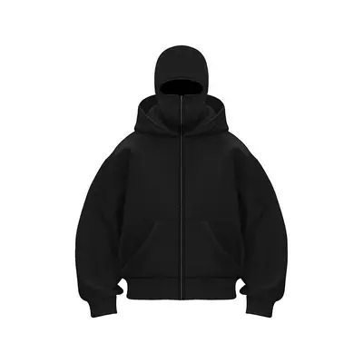 Herren-Kapuzenjacke mit Doppelkapuze, Herbst - 13