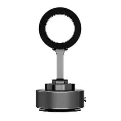 Vacuum Electric Car Phone Holder 360 Degree Rotating Aluminum Magnetic - 6