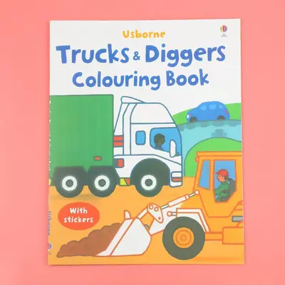 Children's English Colouring Book with Pen Control Practice - 12