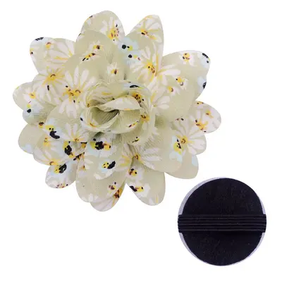 Floral Pet Collar Fabric, 8 cm, Chiffon