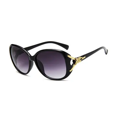 Women's Oversized Retro Sunglasses with UV Protection - 12