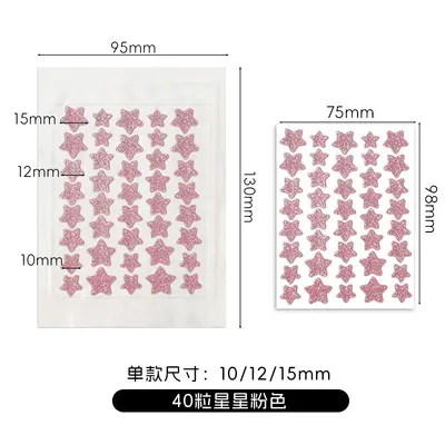 Cartoon Round Transparent Invisible Acne Patches 36 Pieces - 11