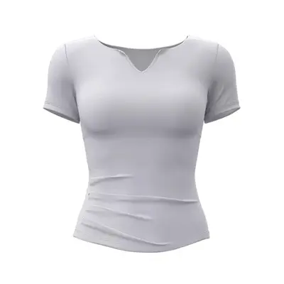 Women's Breathable Quick-Dry Short-Sleeve Running T-Shirt - 9